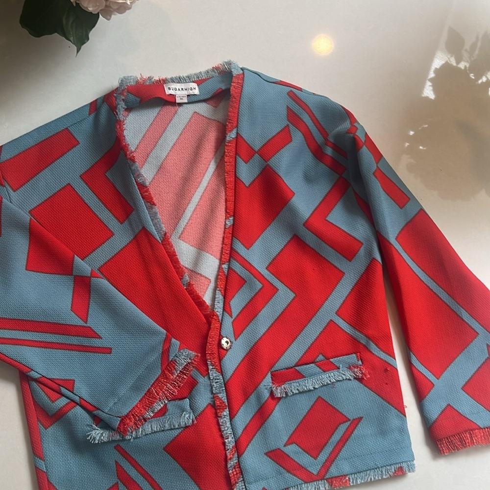 Blazer purchased from Simmons.